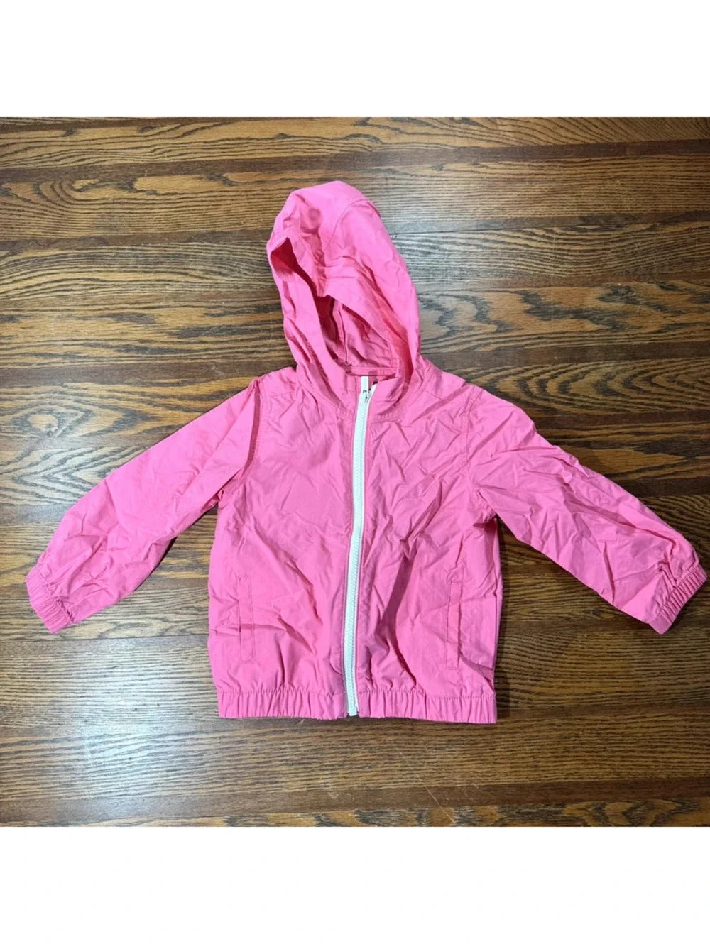 Old Navy Toddler Girls Water Resistant Windbreaker Jacket Pink Size 3T